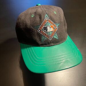 Vintage 1993 MLB All-Star Game Baltimore Orioles Snapback Hat Black Green